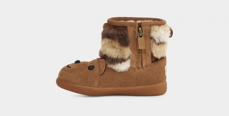 Ugg Bear Stuffie Dječje Cizme Smeđe | URT192056