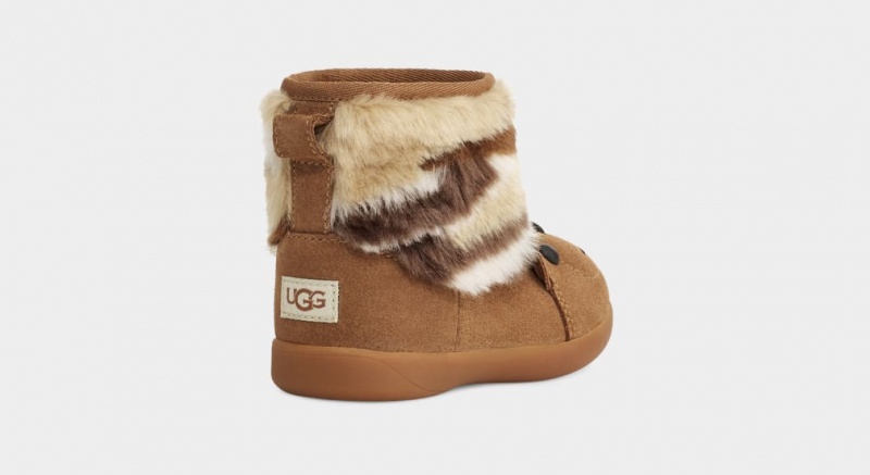 Ugg Bear Stuffie Dječje Cizme Smeđe | URT192056