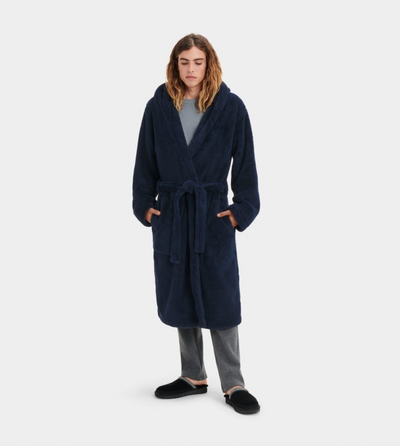 Ugg Beckett Robe Muške Odjeća Za Spavanje Crne | BCH217654