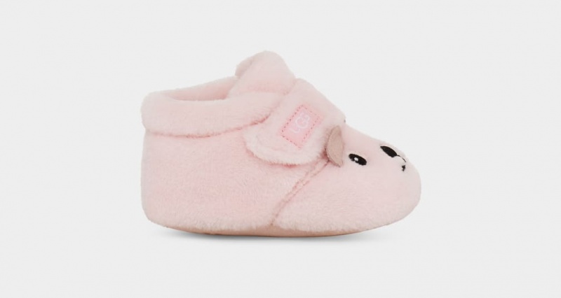 Ugg Bixbee And Lovey Bear Stuffie Dječje Cizme Roze | ZVT195870