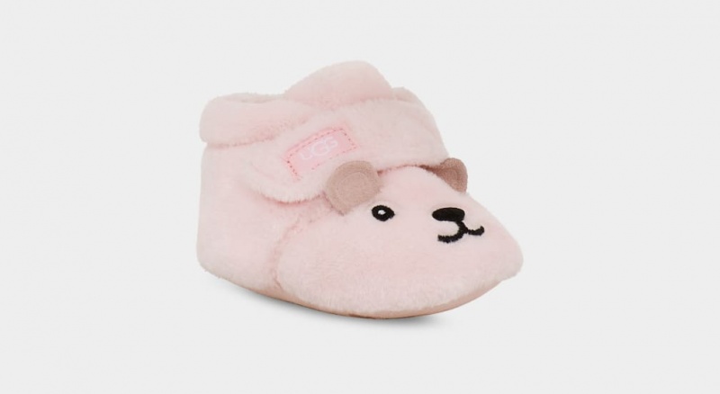 Ugg Bixbee And Lovey Bear Stuffie Dječje Cizme Roze | ZVT195870