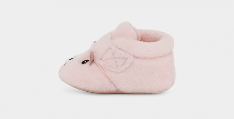 Ugg Bixbee And Lovey Bear Stuffie Dječje Cizme Roze | ZVT195870