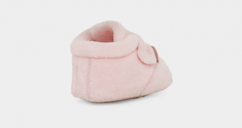 Ugg Bixbee And Lovey Bear Stuffie Dječje Cizme Roze | ZVT195870