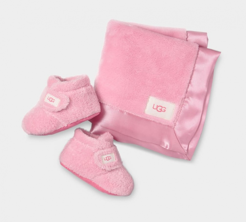 Ugg Bixbeeie and Lovey Blanket Dječje Cizme Roze | FKT380769