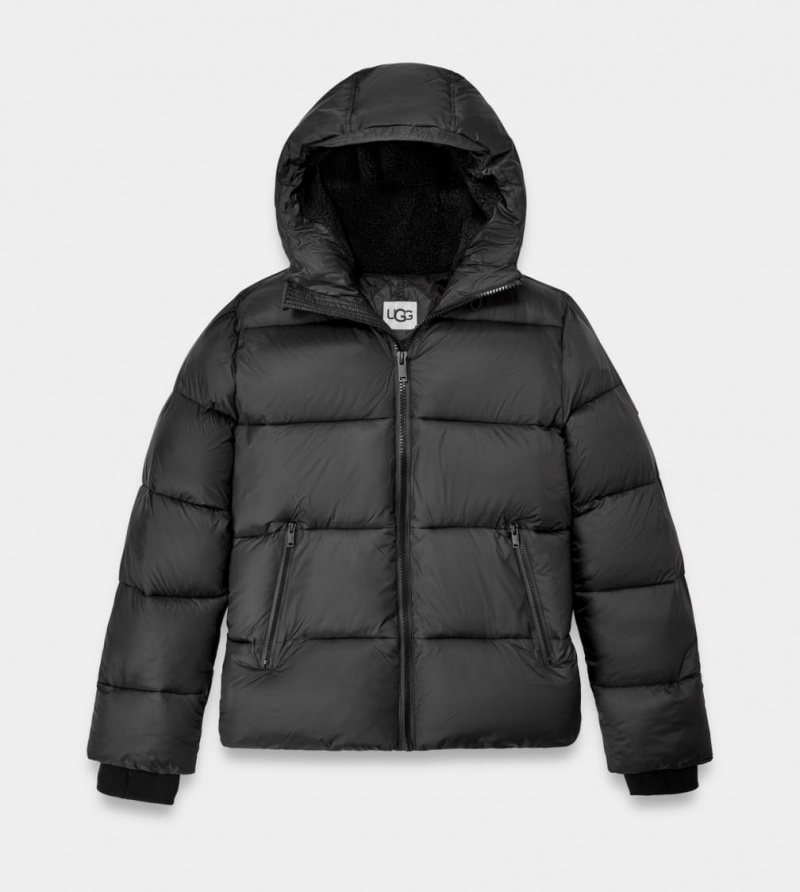 Ugg Brayden Puffer Muške Jakne Crne | AMR842159