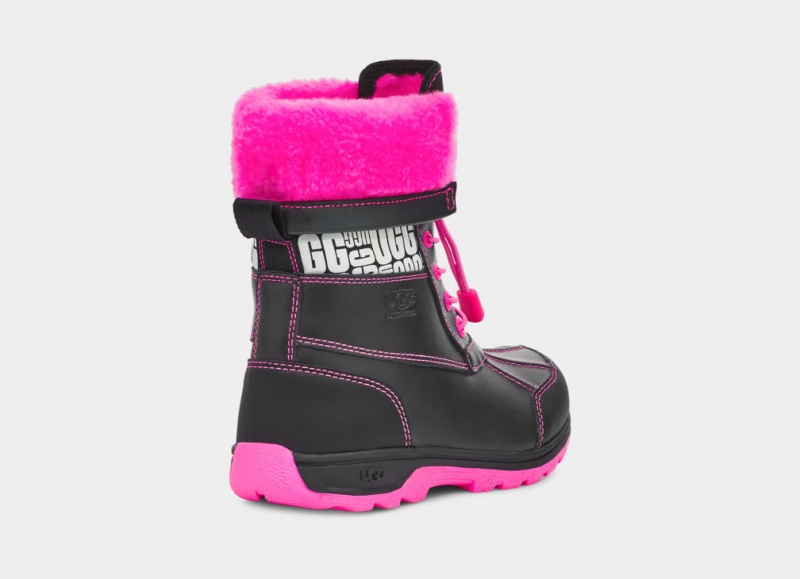 Ugg Butte II CWR Glow Graficke Dječje Cizme Crne Roze | JIU301274