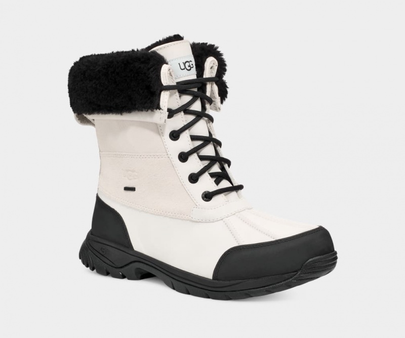 Ugg Butte Muške Cizme Bijele Crne | XZV253649