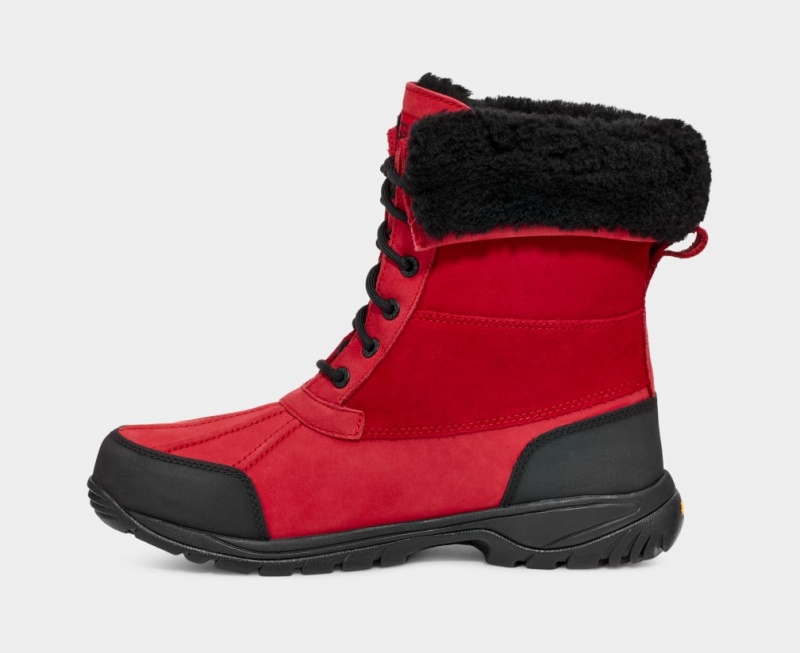 Ugg Butte Muške Cizme Crvene Crne | SRF763819