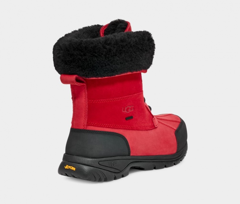 Ugg Butte Muške Cizme Crvene Crne | SRF763819