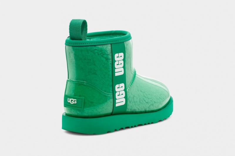 Ugg Classic Clear Mini II Dječje Cizme Tirkizne Zelene | EKP047136