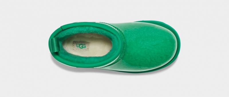 Ugg Classic Clear Mini II Dječje Cizme Tirkizne Zelene | EKP047136