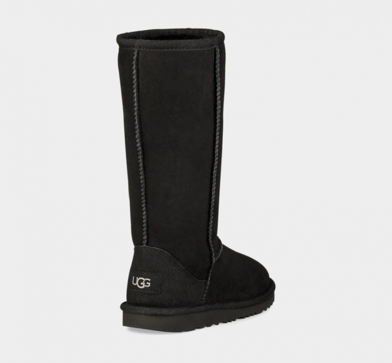 Ugg Classic II Tall Dječje Cizme Crne | PRT726139