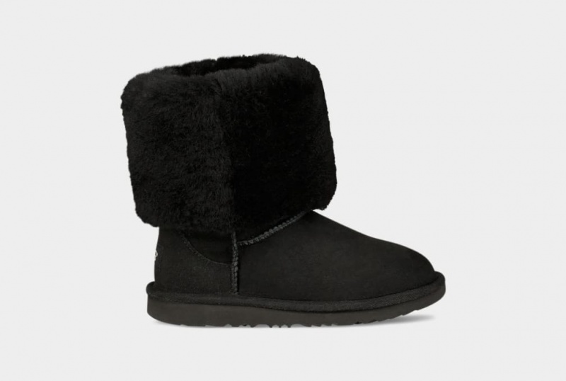 Ugg Classic II Tall Dječje Cizme Crne | PRT726139