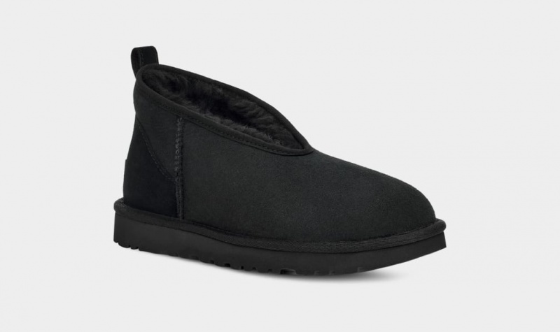 Ugg Classic Micro Mini Ženske Cizme Crne | YPD839506