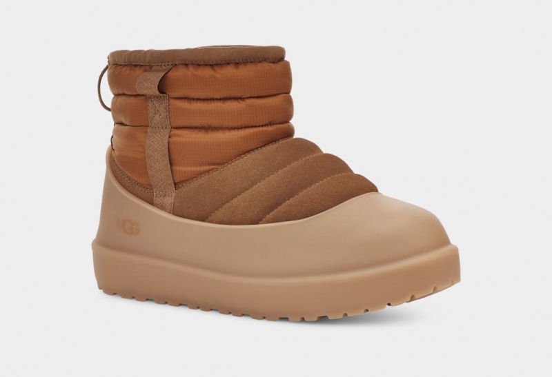 Ugg Classic Mini Pull-On Weather Muške Cizme Smeđe | UWH951472