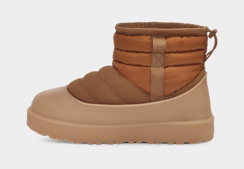 Ugg Classic Mini Pull-On Weather Muške Cizme Smeđe | UWH951472