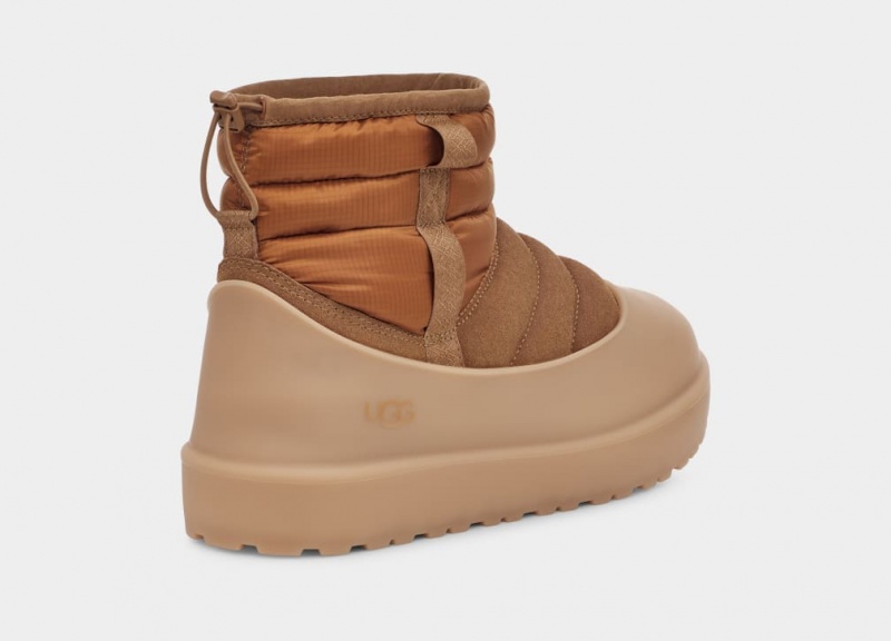 Ugg Classic Mini Pull-On Weather Muške Cizme Smeđe | UWH951472