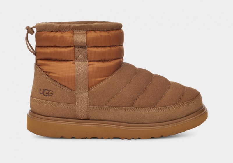 Ugg Classic Mini Pull-On Weather Muške Cizme Smeđe | UWH951472