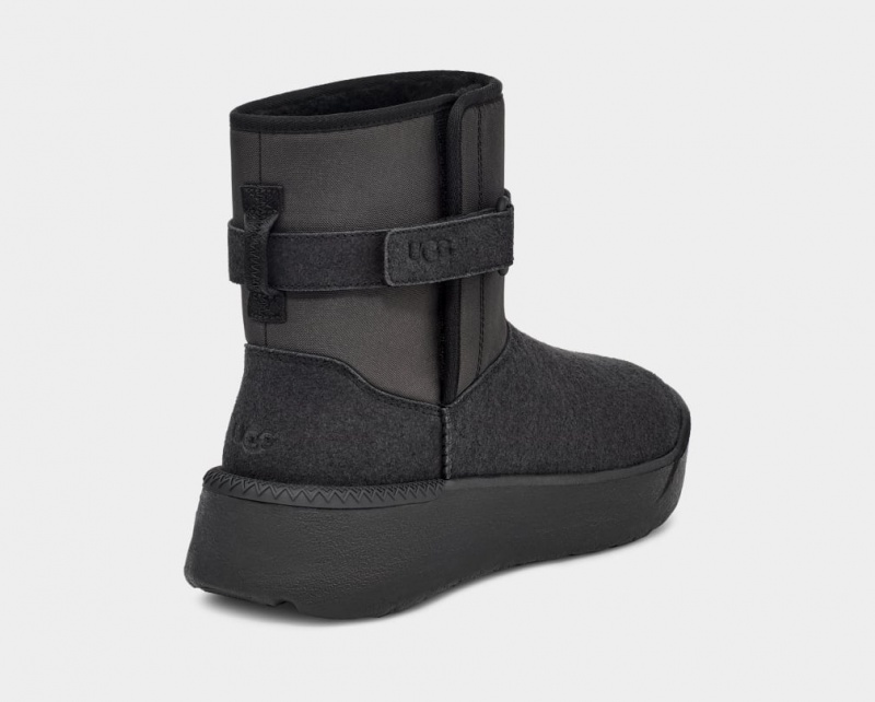 Ugg Classic S Muške Cizme Crne | GZF483905