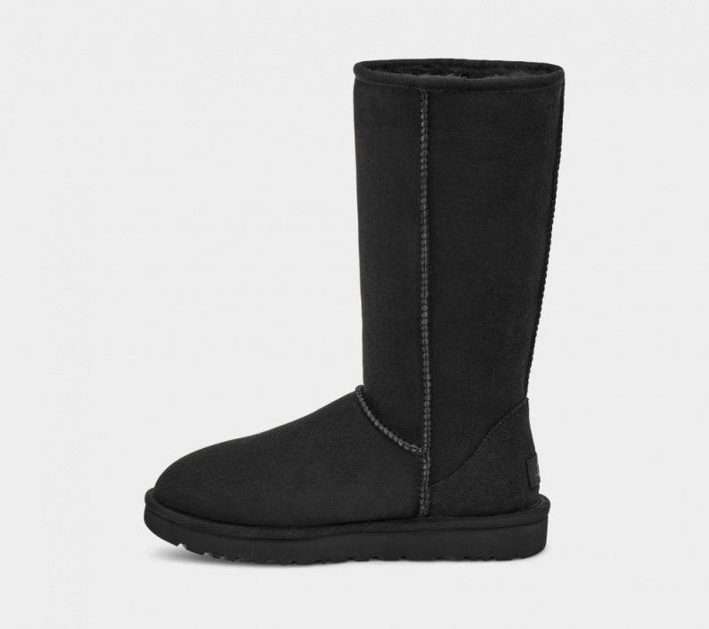 Ugg Classic Tall II Ženske Cizme Crne | QPY075912