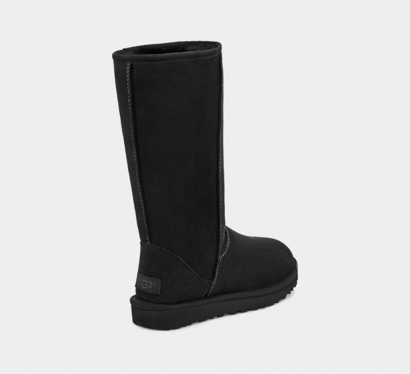 Ugg Classic Tall II Ženske Cizme Crne | QPY075912