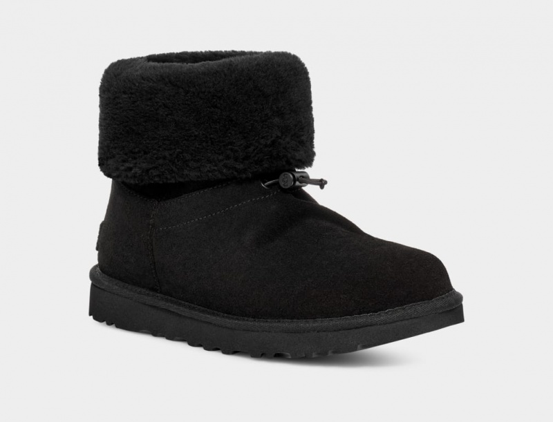 Ugg Classic Toggler Ženske Cizme Crne | VFA905271