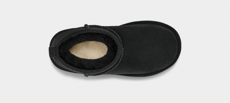 Ugg Classic Ultra Mini Dječje Cizme Crne | JXE207495