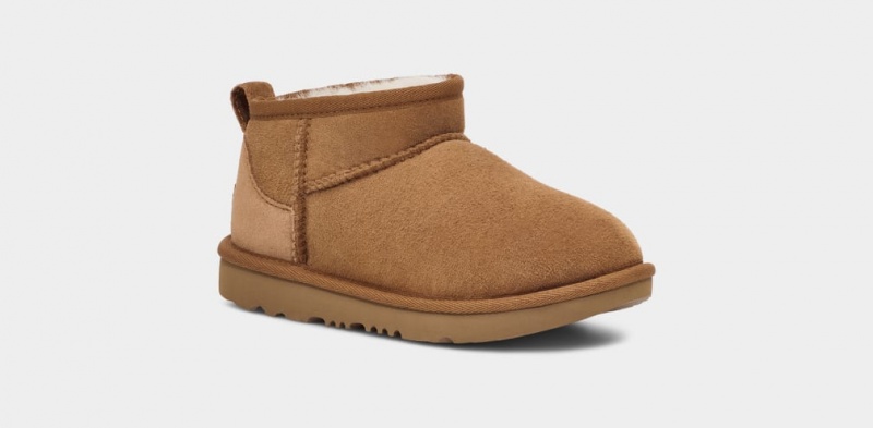 Ugg Classic Ultra Mini Dječje Cizme Smeđe | OHU124986