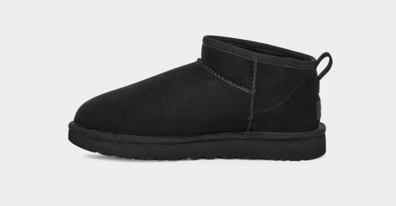 Ugg Classic Ultra Mini Ženske Cizme Crne | FID791486