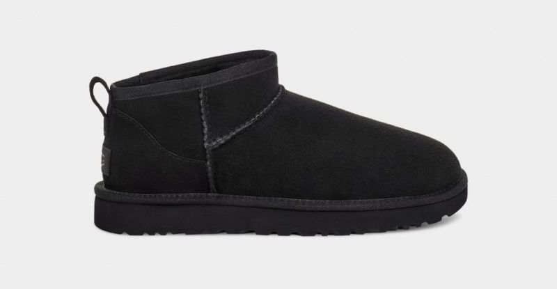 Ugg Classic Ultra Mini Ženske Cizme Crne | FID791486