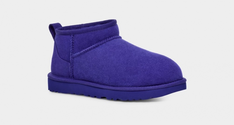 Ugg Classic Ultra Mini Ženske Cizme Plave | KXM629475