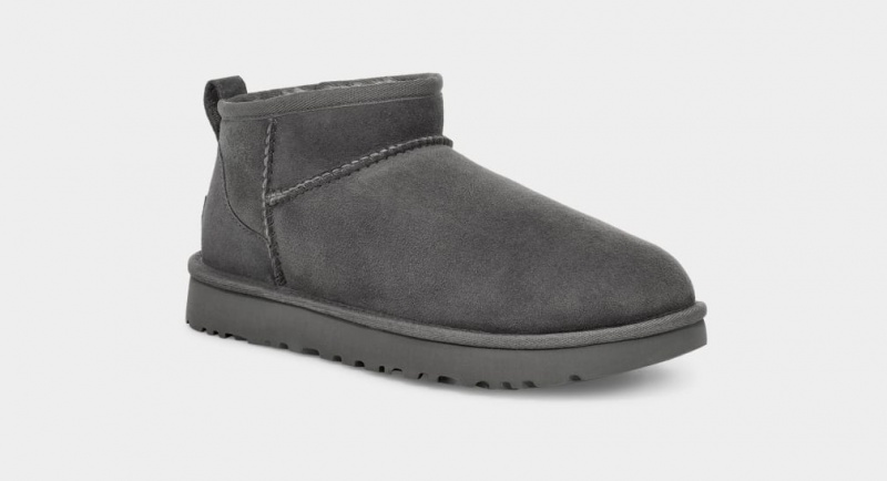 Ugg Classic Ultra Mini Ženske Cizme Sive | QMV740931