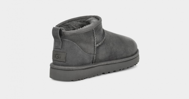 Ugg Classic Ultra Mini Ženske Cizme Sive | QMV740931