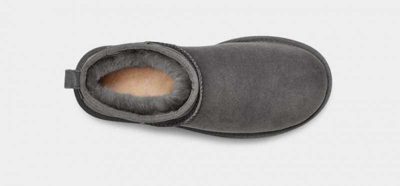 Ugg Classic Ultra Mini Ženske Cizme Sive | QMV740931