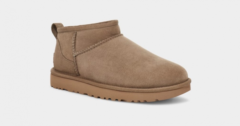 Ugg Classic Ultra Mini Ženske Cizme Smeđe | CXZ375482