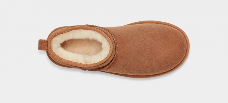 Ugg Classic Ultra Mini Ženske Cizme Smeđe | WDU450321