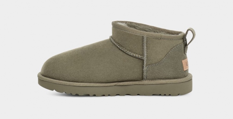 Ugg Classic Ultra Mini Ženske Cizme Zelene | XNE205937