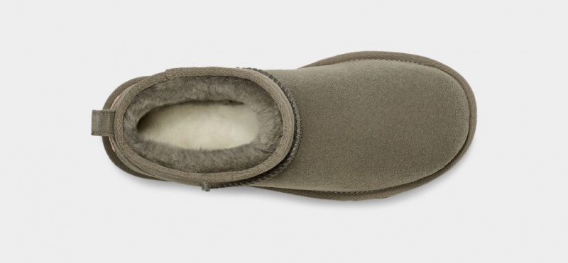 Ugg Classic Ultra Mini Ženske Cizme Zelene | XNE205937