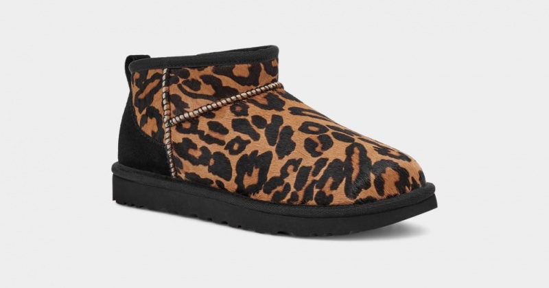 Ugg Classic Ultra Miniher Ženske Cizme Leopard | ZPX835740