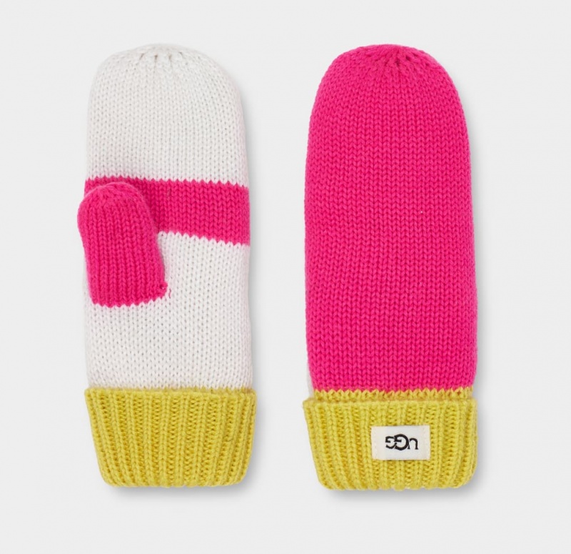 Ugg Color Block Dječje Beanie Roze Visebojne | RMS103675