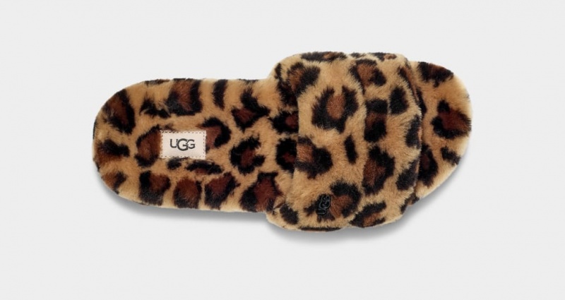 Ugg Cozetta Curly Spotty Ženske Papuče Bež | ANU058197