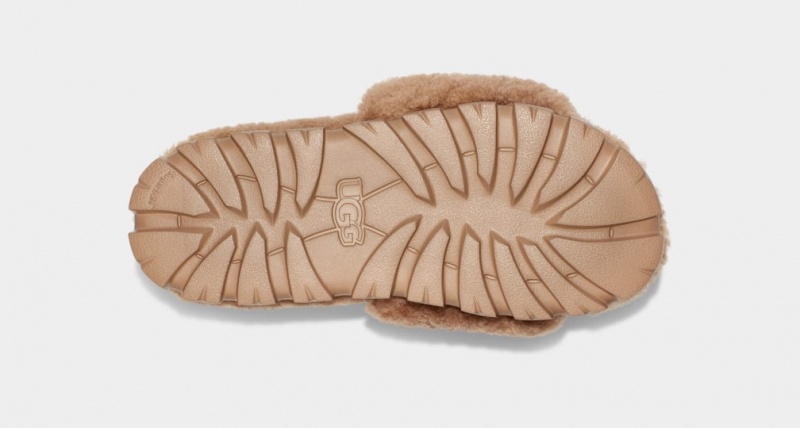 Ugg Cozetta Curly Ženske Natikače Smeđe | ULP453168