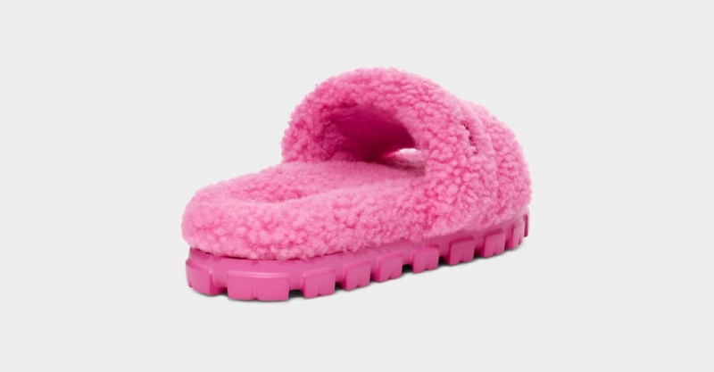 Ugg Cozetta Curly Ženske Papuče Roze | HNV692483