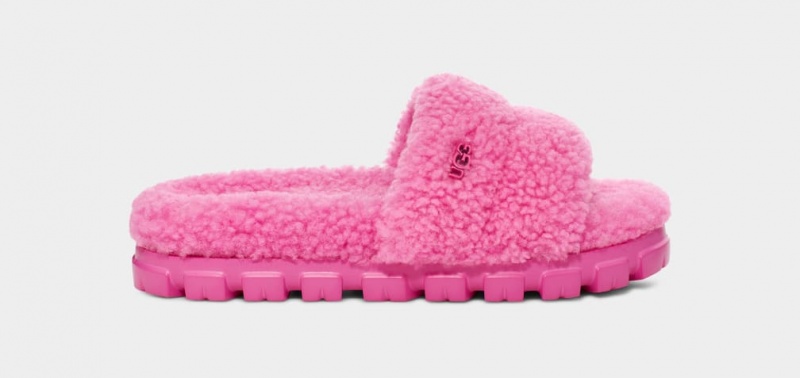 Ugg Cozetta Curly Ženske Papuče Roze | HNV692483