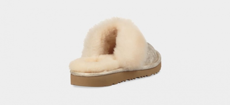 Ugg Cozy II Metallic Dječje Papuče Zlatne | OAE516748