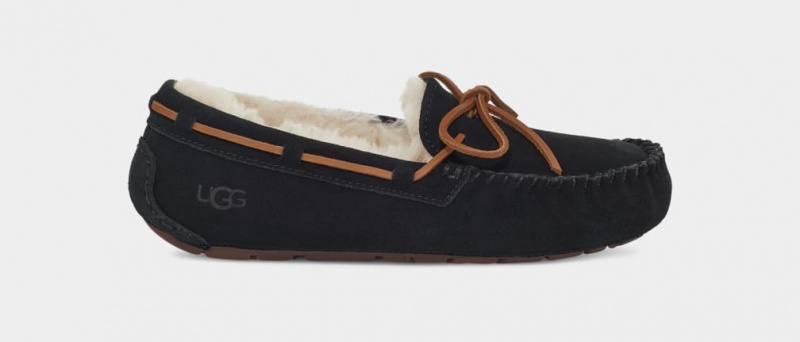 Ugg Dakota Ženske Mokasinke Crne | RIY892604