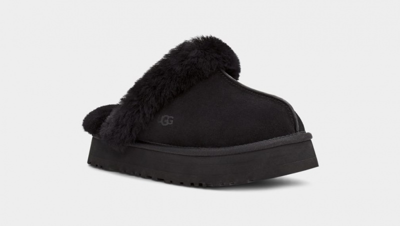 Ugg Disquette Ženske Papuče Crne | HUL480635