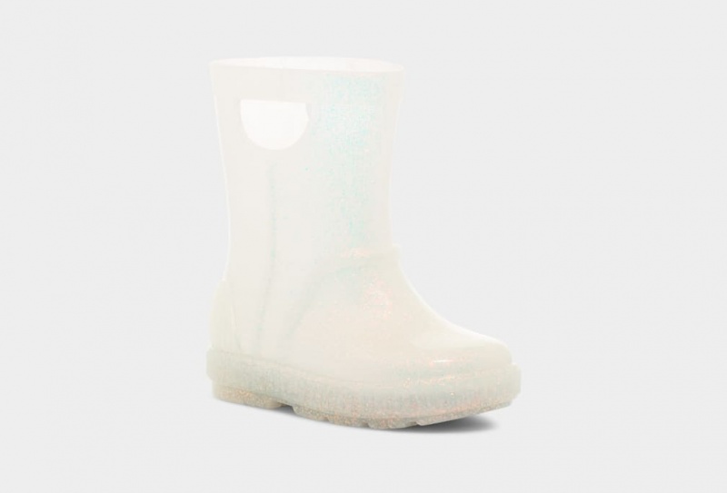 Ugg Drizlita Glitter Dječje Cizme Bijele | WBA235684