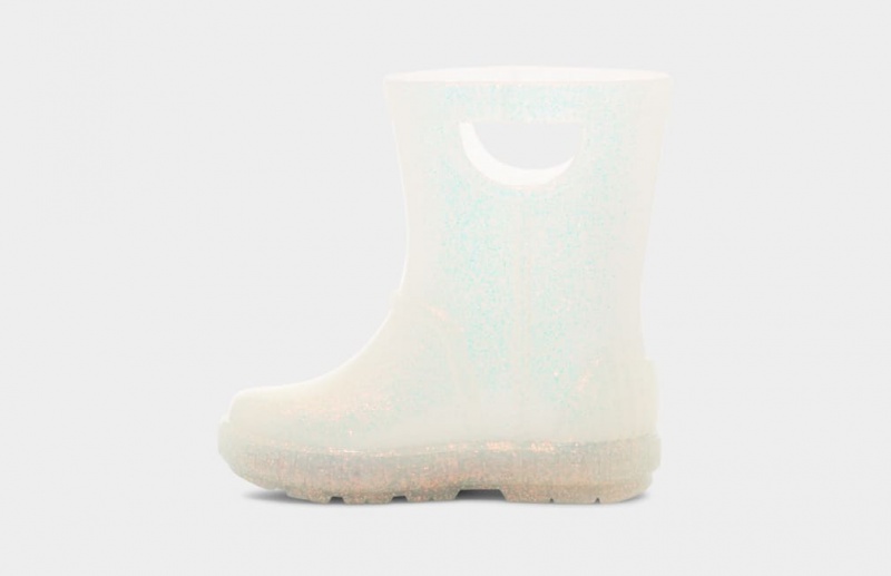 Ugg Drizlita Glitter Dječje Cizme Bijele | WBA235684