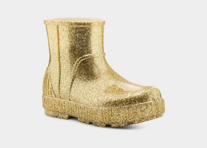 Ugg Drizlita Glitter Ženske Cizme Zlatne | SMR892754